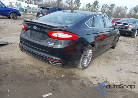 2016 Ford Fusion Titanium из США, поврежденный, VIN 3FA6P0K95GR207226